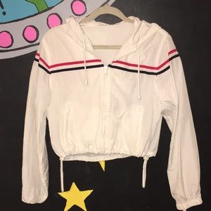 Brandy Melville Cropped Windbreaker